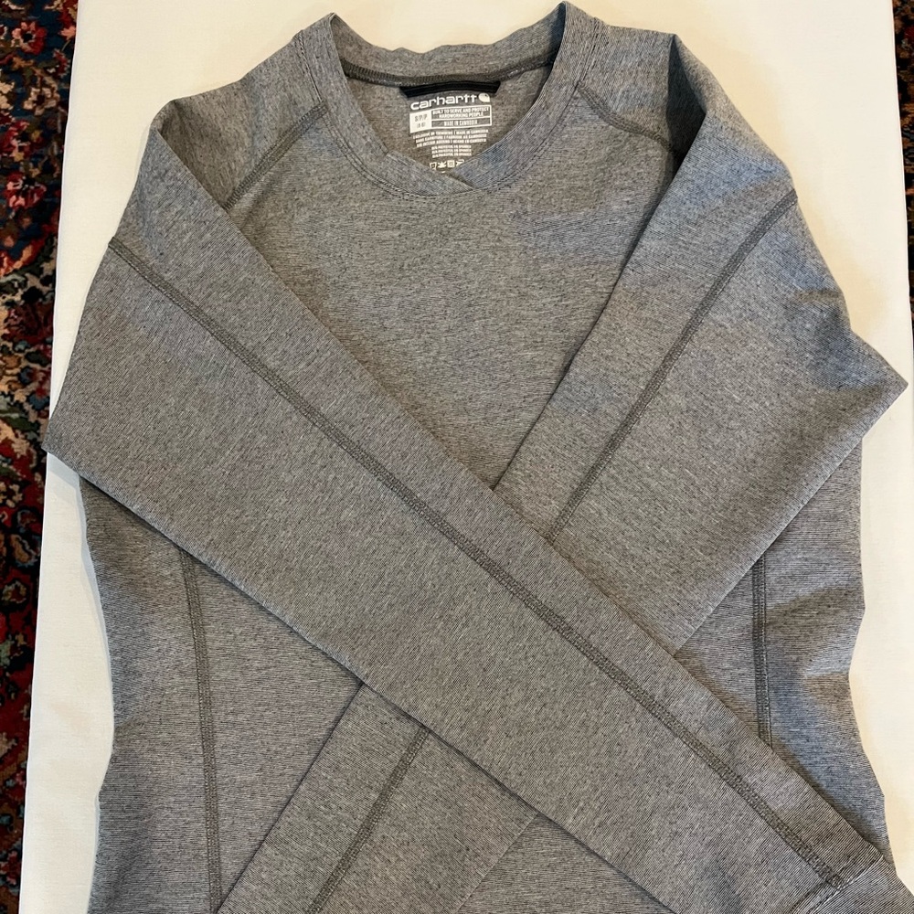 Carhartt Women’s Force Heather Gray Base Layer